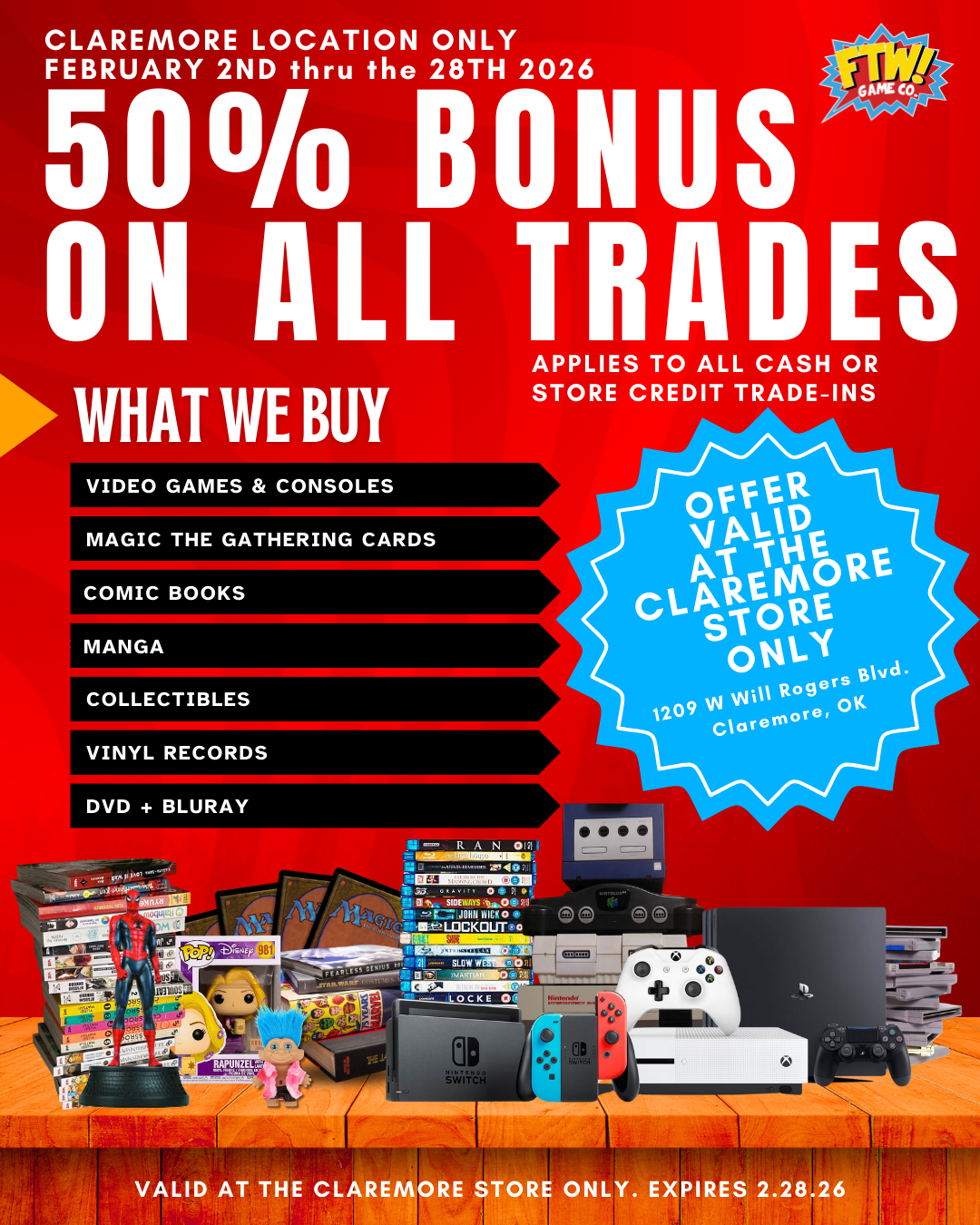 Claremore Trade Bonus Offer (1)