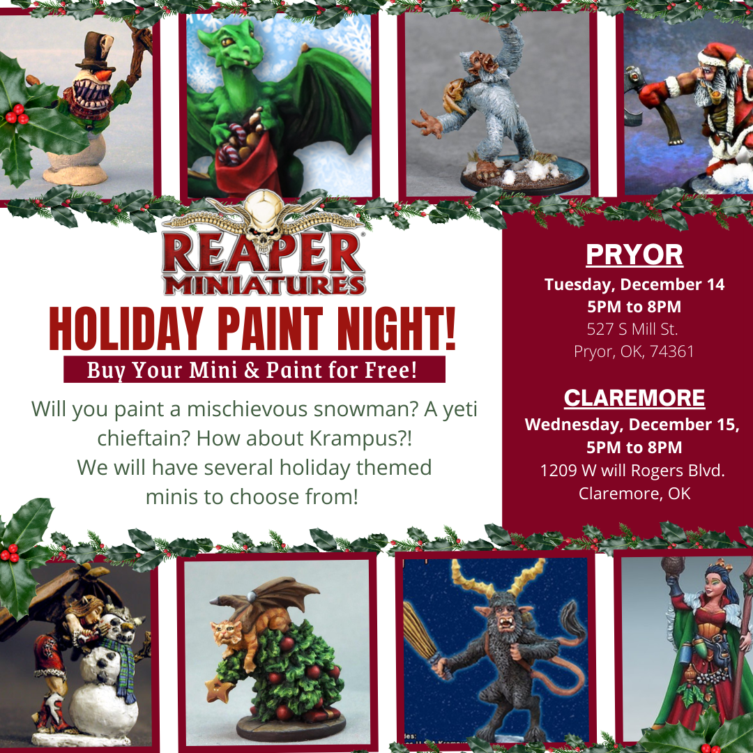 Holiday PAINT NIGHT!