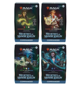 Murders at Karlov Manor Commander Deck Set (4)