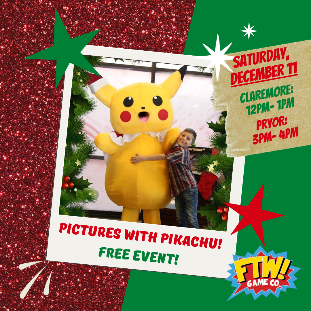 Pictures with Pikachu!