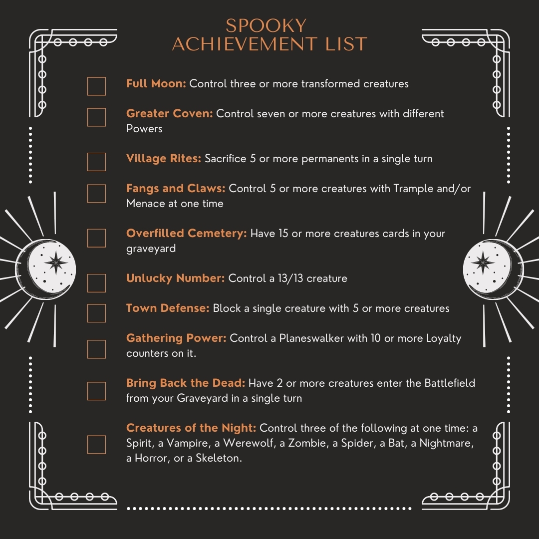 October 29th Spooky Deck Night - Friday Night Magic! - FTW Game Co.