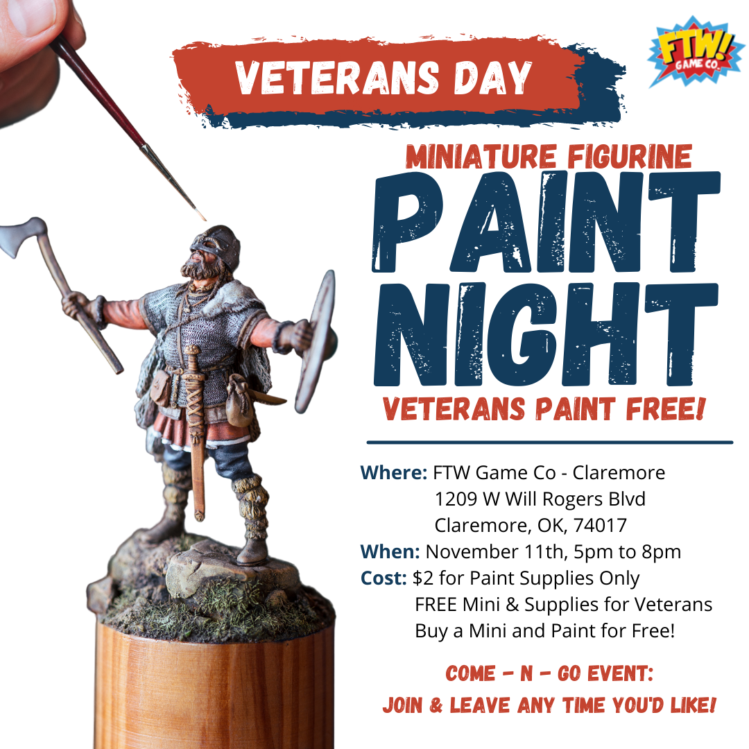 Veteran's Day Mini Paint Night (Instagram Post)